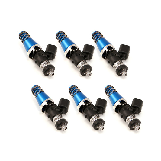 Injector Dynamics 1300cc Injectors - 3000GT VR4, Skyline GT-R R32, R33, R34, 87-92 Supra Turbo, 7MGTE, 1JZGTE, 2JZGE - 11mm Top (Set of 6) - 1300.60.11.D.6